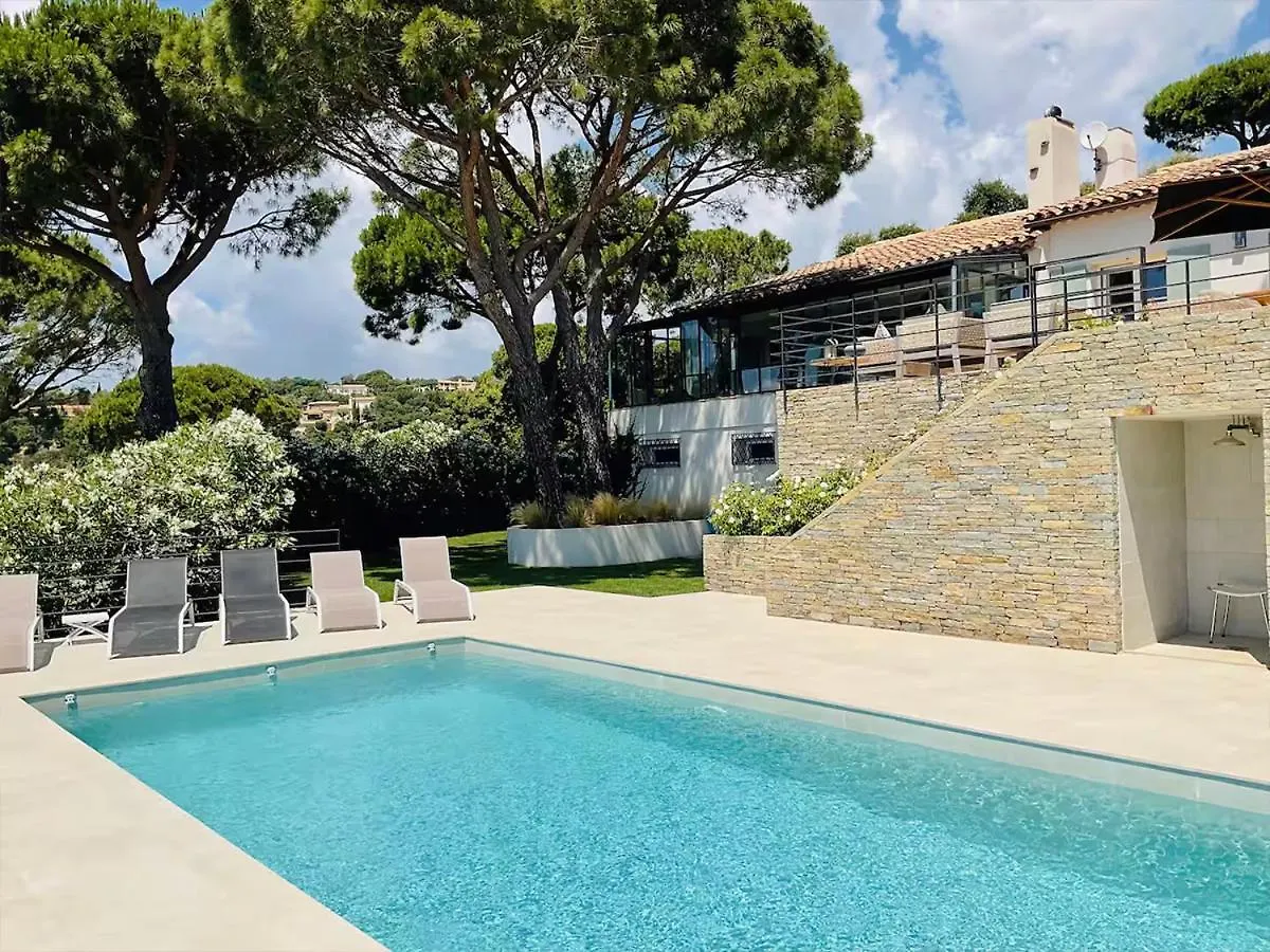Villa Les 3 Pins - Spacious Escape With Private Pool And Panoramic Views Of The St-Tropez Gulf Port Grimaud