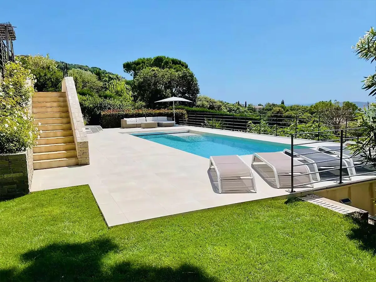 Villa Les 3 Pins - Spacious Escape With Private Pool And Panoramic Views Of The St-Tropez Gulf Port Grimaud