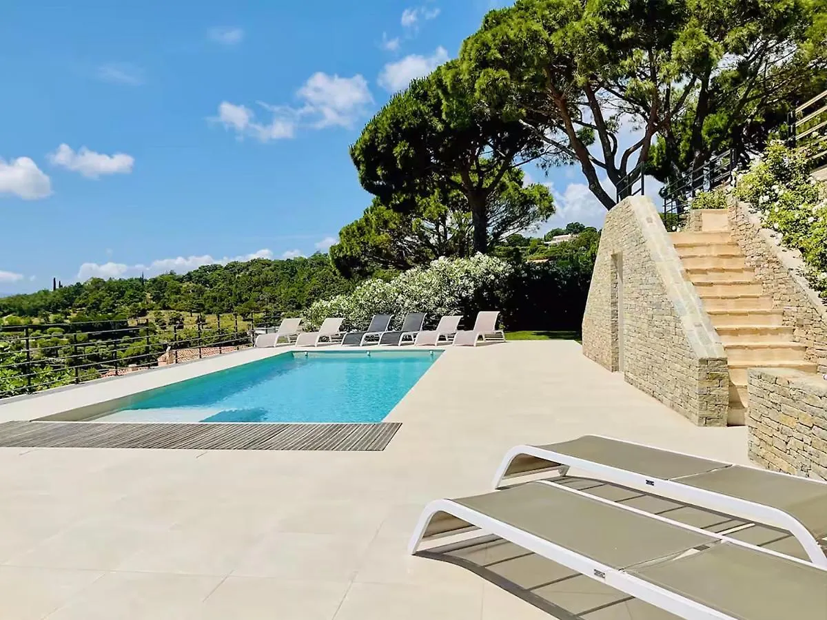 Villa Les 3 Pins - Spacious Escape With Private Pool And Panoramic Views Of The St-Tropez Gulf Port Grimaud 0*,  France